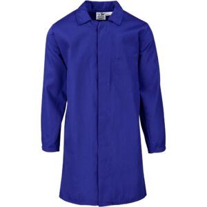 element food safety coat royal blue