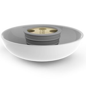 andy cartwright topsy turvy snack set grey