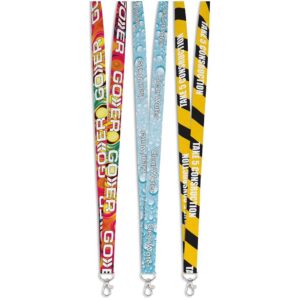 snap hook clip double sided sublimation petersham lanyard