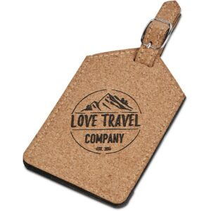 okiyo bouken cork luggage tag