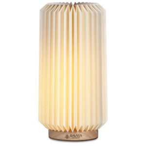 okiyo masumi wood & paper led lamp