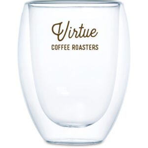 serendipio lorenzo glass double wall cup 350ml