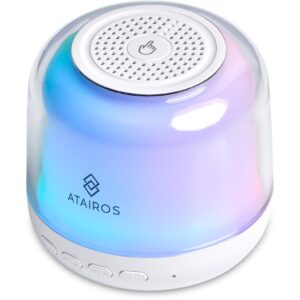 swiss cougar genoa bluetooth speaker & night light