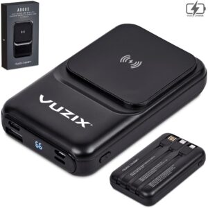 swiss cougar argos fast charge 20w wireless charging magnetic power bank 10,000mah