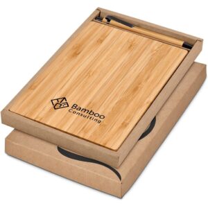 okiyo yahari bamboo notebook & pen set