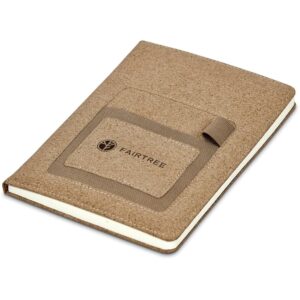 okiyo mimasu cork a5 hard cover notebook