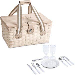 serendipio montega 2 person picnic basket