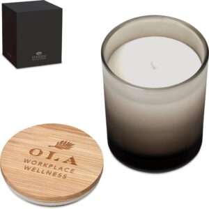 eva & elm ombre scented candle