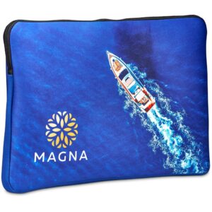 pre printed sample hoppla 15.6 inch neoprene drift laptop sleeve