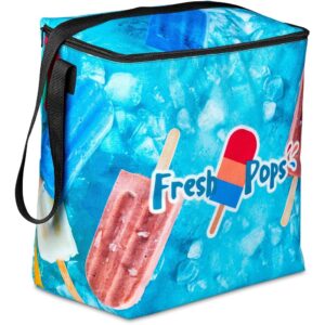 pre printed sample hoppla alps recycled pet 27 litre cooler