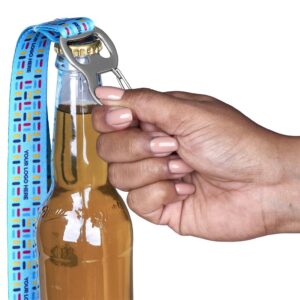 altitude zava double sided bottle opener lanyard sample