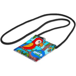 pre production sample hoppla sani tuck money neck pouch