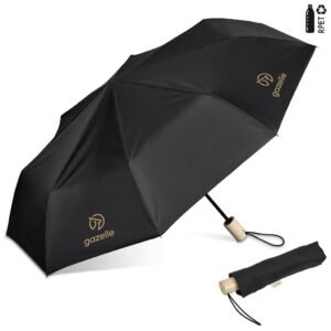 okiyo ameno recycled pet auto open compact umbrella