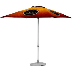 fade resistant parasol sliding pole 2m x 2m